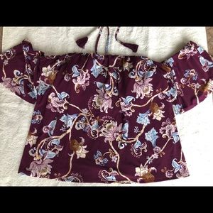 WHBM summer strapless top, never worn